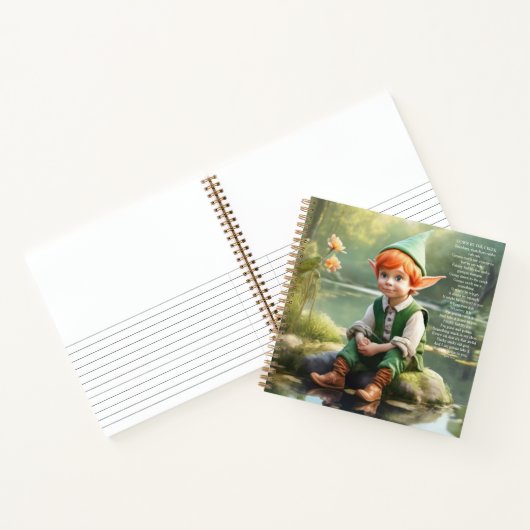 Elf Harde Kaft Notitieboek (Binnen)