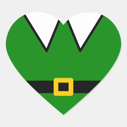 elf hart sticker (Voorkant)