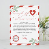 Elf Herstel Bericht, Elf Ziekenhuis, Elf Ziekte No Kaart (Staand voorkant)