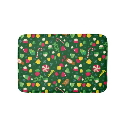 Elf het Patroon van het Snoep van de Film Badmat (Voorkant)