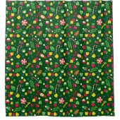 Elf het Patroon van het Snoep van de Film Douchegordijn (Voorkant)