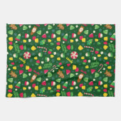 Elf het Patroon van het Snoep van de Film Theedoek (Horizontaal)