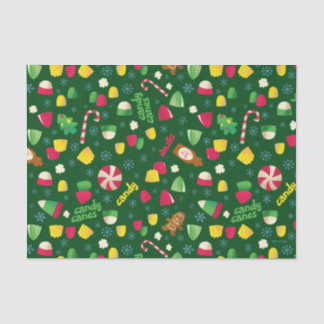 Elf het Patroon van het Snoep van de Film Tissuepapier