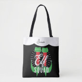 Elf Hielen Squad Kerstvakantie Tote Bag (Voorkant)