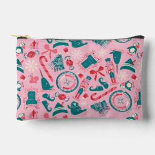 Elf Holiday ingelijst pictogrampatroon Etui