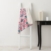 Elf Holiday ingelijst pictogrampatroon Sherpa Deken (In situ)