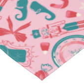 Elf Holiday ingelijst pictogrampatroon Tafelkleed (Gekanteld)