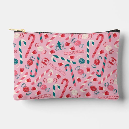 Elf Holiday Snoep Pattern Etui (Voorkant)
