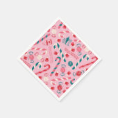 Elf Holiday Snoep Pattern Servet (Hoek)