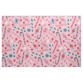 Elf Holiday Snoep Pattern Stof (Fat Quarter)