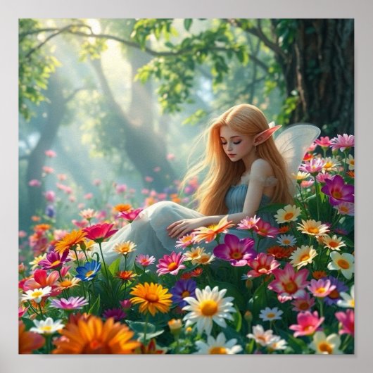 Elf Houd of ontwerp je eigen Poster (Voorkant)