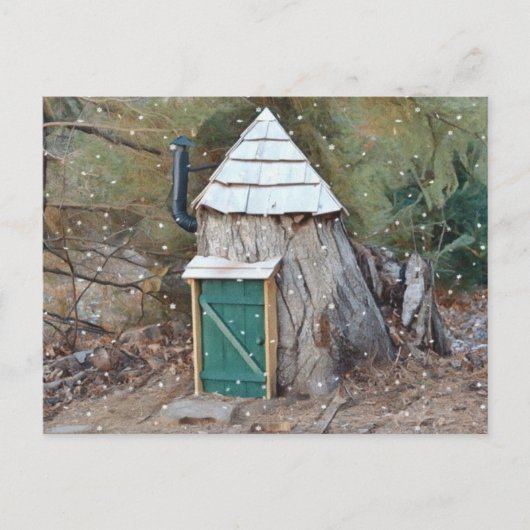 Elf House Briefkaart (Voorkant)