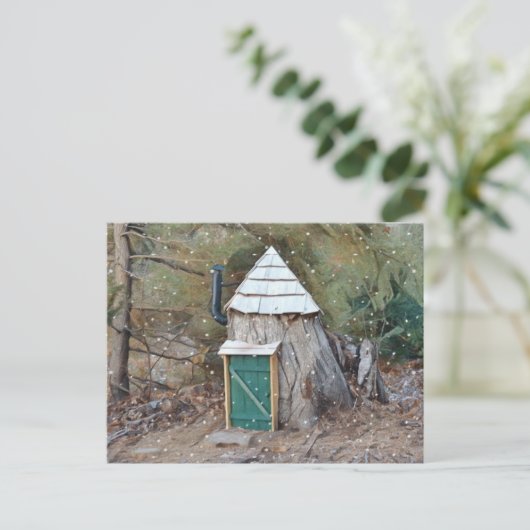 Elf House Briefkaart (Staand voorkant)