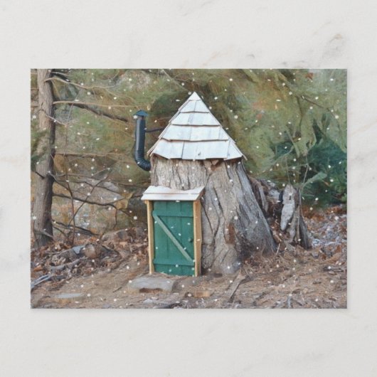 Elf House Briefkaart (Voorkant)