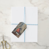Elf House Cadeaulabel (Met Touw)