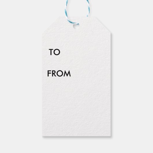 Elf House Cadeaulabel (Achterkant)