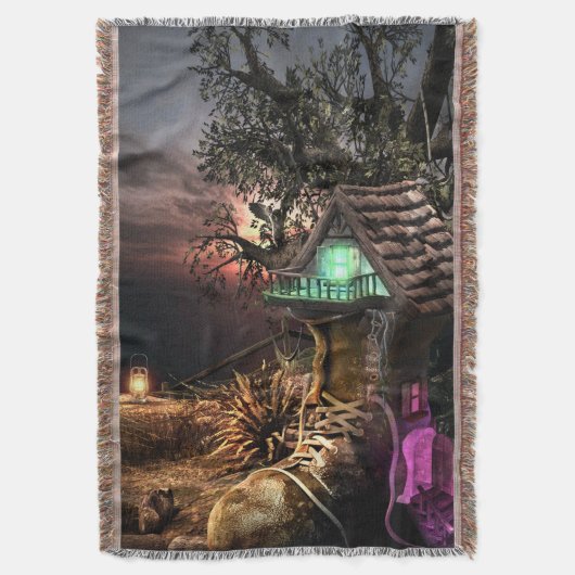Elf House Deken (Voorkant Verticaal)