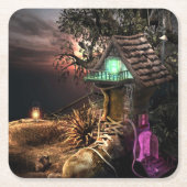 Elf House Kartonnen Onderzetters (Voorkant)