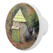 Elf House Keramische Knop (Rechts)
