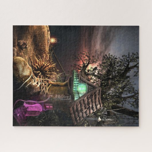 Elf House Legpuzzel (Horizontaal)