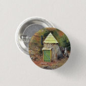 Elf House Ronde Button 3,2 Cm (Voorkant /achterkant)