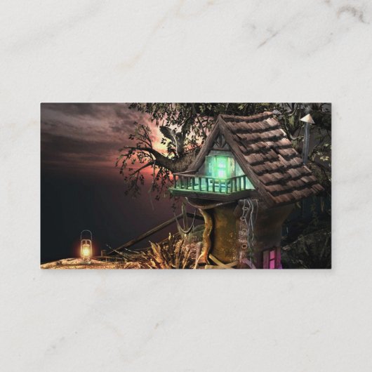 Elf House Visitekaartje (Achterkant)