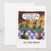 ELF-HULPGROEP FEESTDAGENKAART (Voorkant / Achterkant)