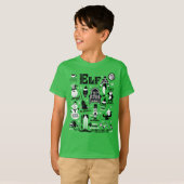 Elf Icons and Movie Quotes T-shirt (Voorkant volledig)
