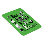 Elf Icons & Movie Quotes Magneet (Rechterzijde)