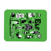 Elf Icons & Movie Quotes Magneet (Horizontaal)