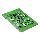 Elf Icons & Movie Quotes Notitieboek (Rechterzijde)