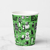 Elf Icons & Movie Quotes Papieren Bekers (Rechts)