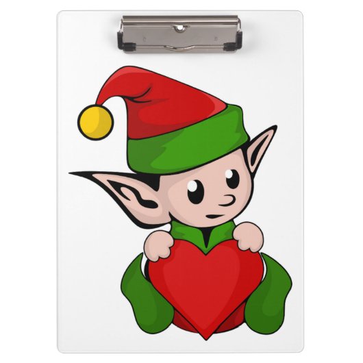 ELF "IK HOOR VAN CHRISTMAS" KLEMBORD (Voorkant)