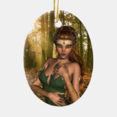 Elf in Bossen Ornament (Achterkant)