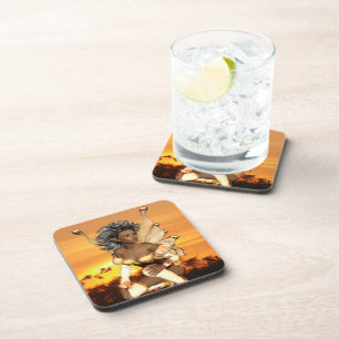 Elf in Dusk Drink Coasters Drankjes Onderzetter