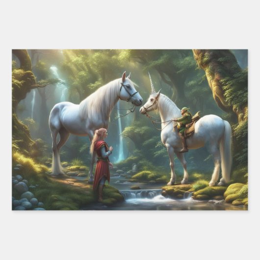 Elf Inpakpapier Vel (Voorkant 2)