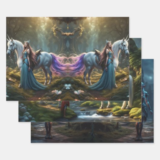 Elf Inpakpapier Vel (Set)