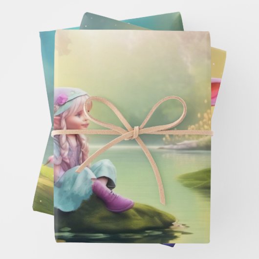 Elf Inpakpapier Vel (In situ)