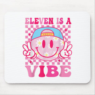 Elf is een vibe verjaardag 11 jaar oude meisjes 11 muismat