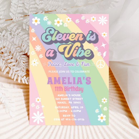 Elf is een vibe verjaardag uitnodiging