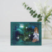 Elf Island Fantasy Design Briefkaart (Staand voorkant)