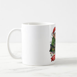 Elf IT-ondersteuning PEBKAC-fout Funny Kerstmis Koffiemok