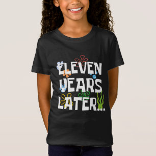 Elf jaar later, grappig 11e verjaardagsfeestje t-shirt