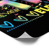 Elf jaar oude elfde verjaardag poster (Hoek)