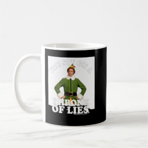 Elf je zit op een troon van de Lies Koffiemok
