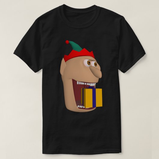 Elf Johnny Head T-shirt (Design voorkant)