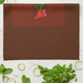 Elf Kaart Kunst Keukenhanddoek (Gevouwen)