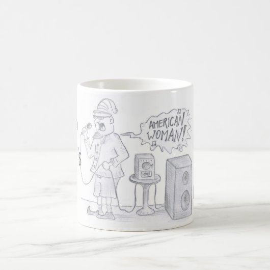 Elf Karaoke Coffee Mok (Center)