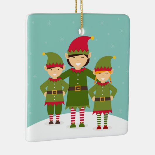 Elf Keramisch Ornament (Rechts)