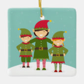 Elf Keramisch Ornament (Voorkant)